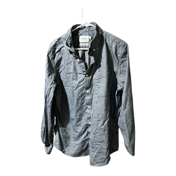 Goodfellow & Co Gray Casual Button Down Shirt size Large. - Picture 7 of 7